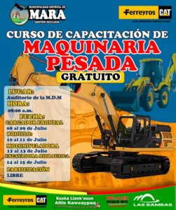 #𝐌𝐀𝐑𝐀 𝐂𝐔𝐑𝐒𝐎 𝐃𝐄 𝐂𝐀𝐏𝐀𝐂𝐈𝐓𝐀𝐂𝐈Ó𝐍 𝐃𝐄 𝐌𝐀𝐐𝐔𝐈𝐍𝐀𝐑𝐈𝐀 𝐏𝐄𝐒𝐀𝐃𝐀