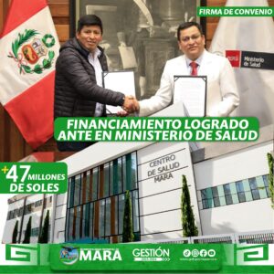 ¡𝐔𝐧 𝐠𝐫𝐚𝐧 𝐩𝐚𝐬𝐨 𝐩𝐚𝐫𝐚 𝐥𝐚 𝐬𝐚𝐥𝐮𝐝 𝐝𝐞 𝐧𝐮𝐞𝐬𝐭𝐫𝐨 𝐝𝐢𝐬𝐭𝐫𝐢𝐭𝐨 𝐝𝐞 𝐌𝐚𝐫𝐚!