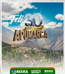 📜 FELIZ ANIVERSARIO APUMARCA